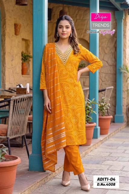 Diya Trends Aditi vol 4 0.2 catalog wholesale kurti shops in hyderabad