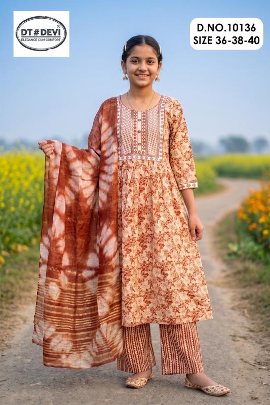 Dt Devi Jinisha vol 10 10136 catalog kids wear wholesalers in tirupur