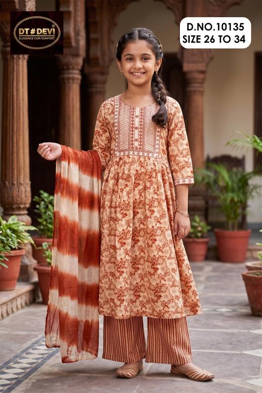 Dt Devi Jinni vol 10 10135 catalog kids wear wholesalers in surat