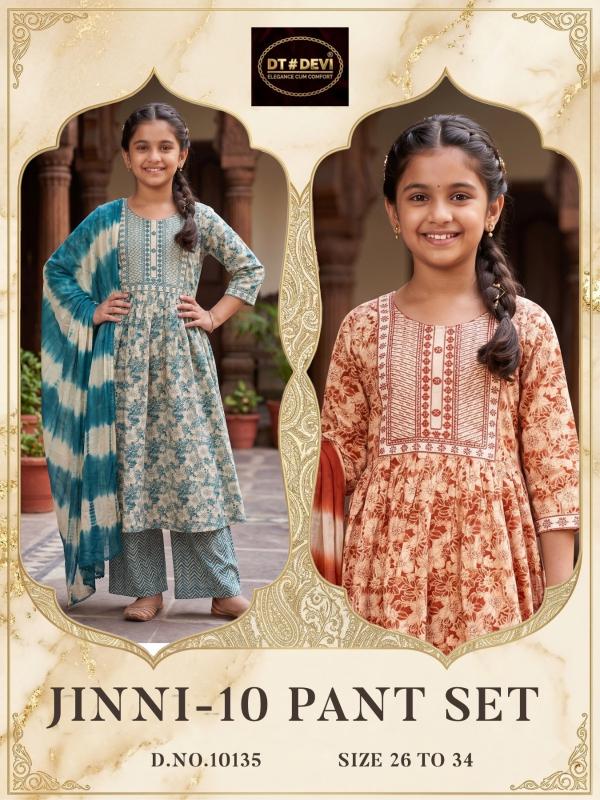 Dt Devi Jinni vol 10 10135 catalog kids wear wholesalers in surat
