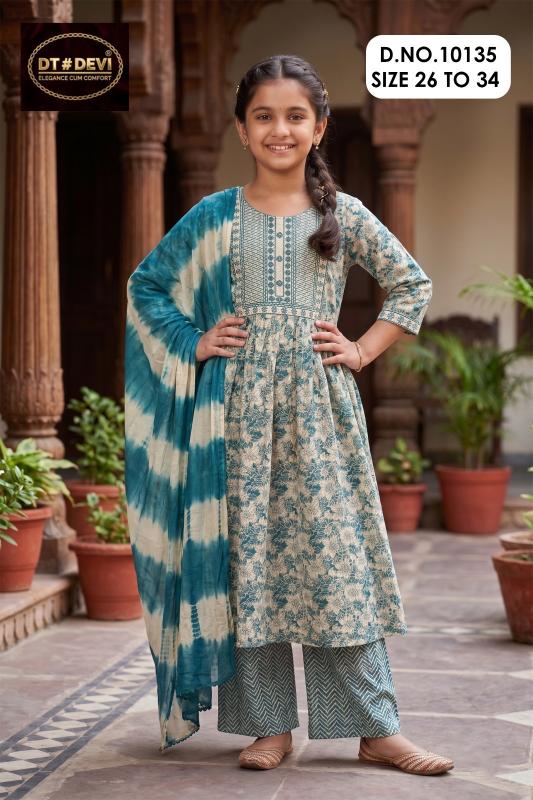 Dt Devi Jinni vol 10 10135 catalog kids wear wholesalers in surat