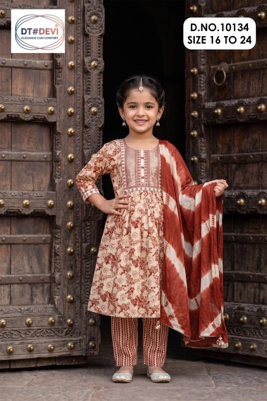 Dt Devi Jul vol 10 10134 catalog kids wear wholesalers in surat
