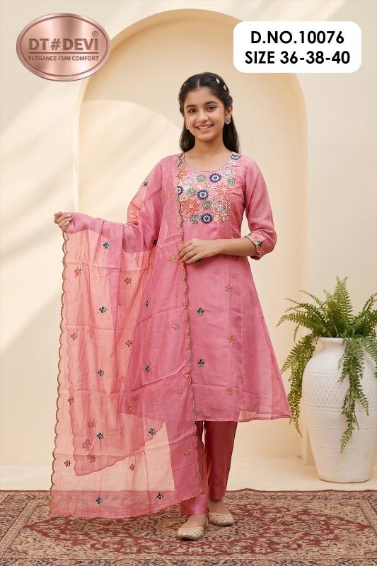 Dt Devi Kenisha vol 2 10076 catalog kids wear wholesale kolkatta