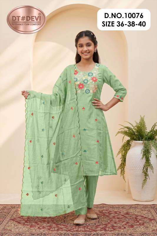 Dt Devi Kenisha vol 2 10076 catalog kids wear wholesale kolkatta