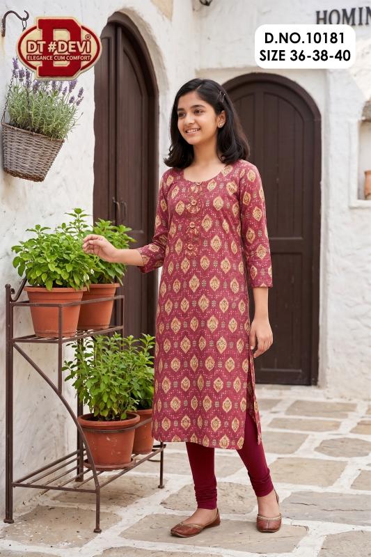 Dt Devi Saachika vol 2 10181 catalog kids wear wholesaler in delhi