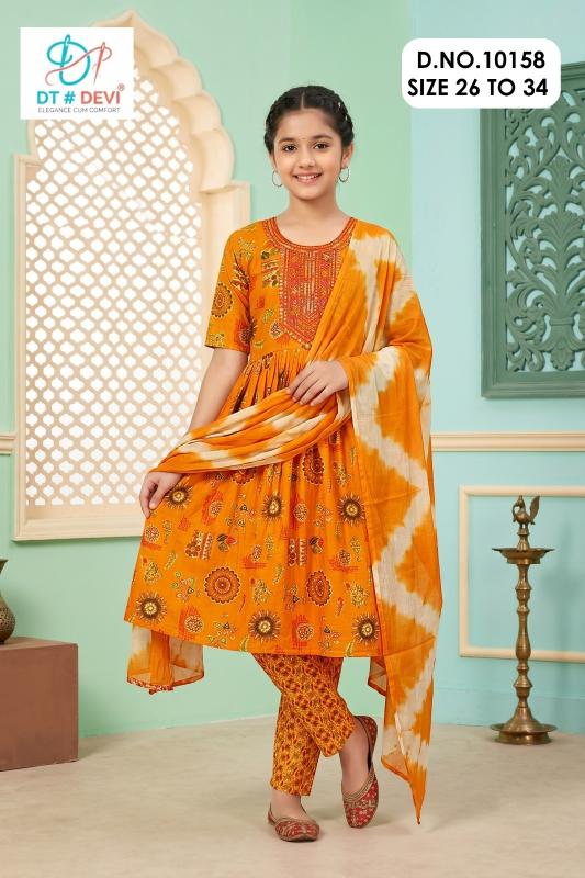 Dt Devi Vakti vol 1 10158 catalog kids wear wholesale market