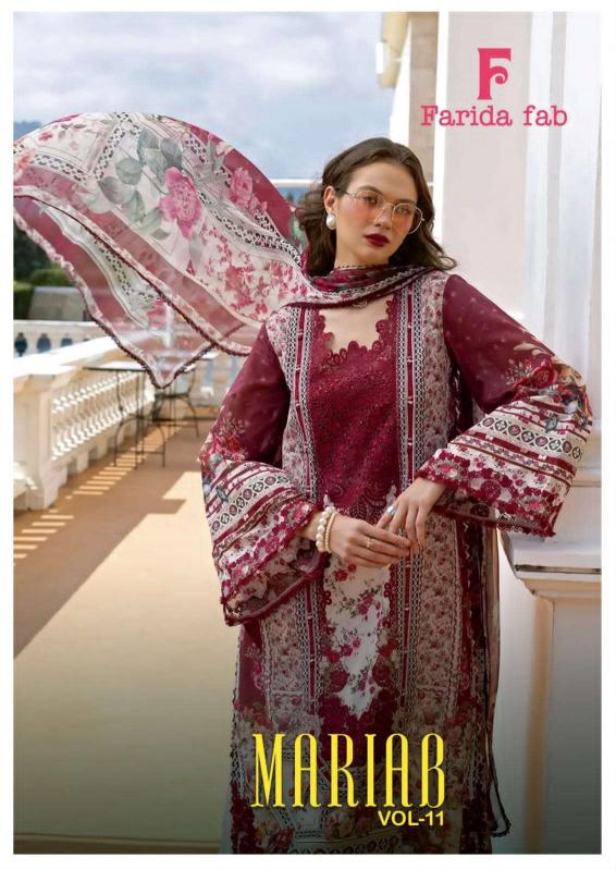 Farida Fab Mariab Vol 11 – Karachi Kurti Pant With Dupatta