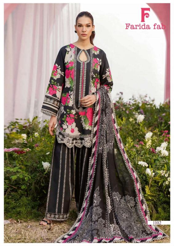 Farida Fab Mariab Vol 11 – Karachi Kurti Pant With Dupatta