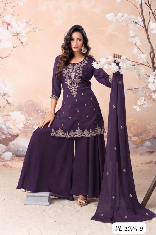 Felocity 1075 A to D catalog designer kurtis wholesale market in mumbai