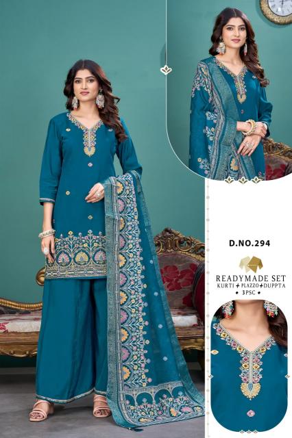 Felocity 294 , 295 & 296 catalog selfie kurtis wholesale price list