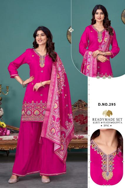 Felocity 294 , 295 & 296 catalog selfie kurtis wholesale price list