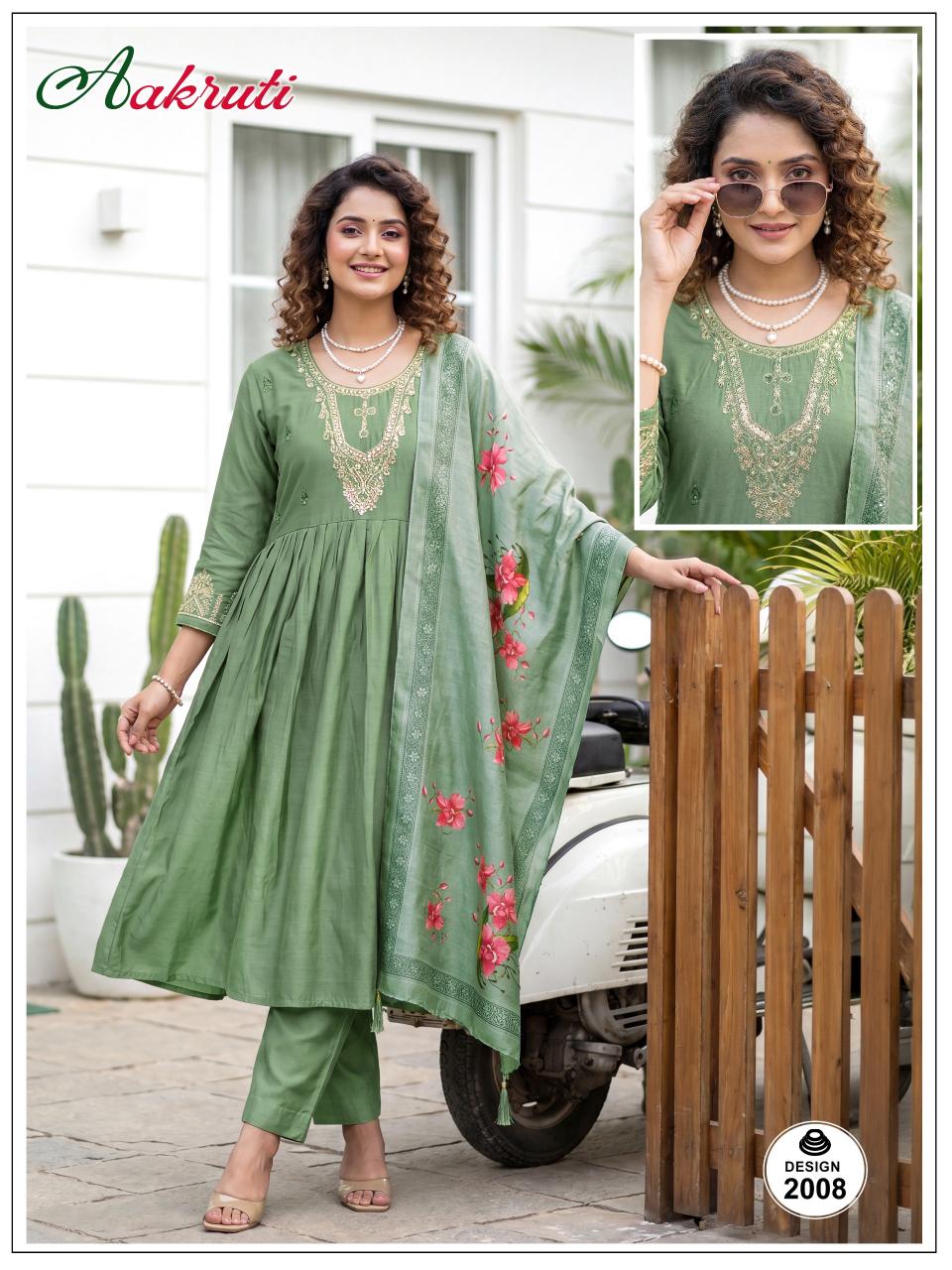 Felocity Aakruti catalog fashid wholesale kurtis