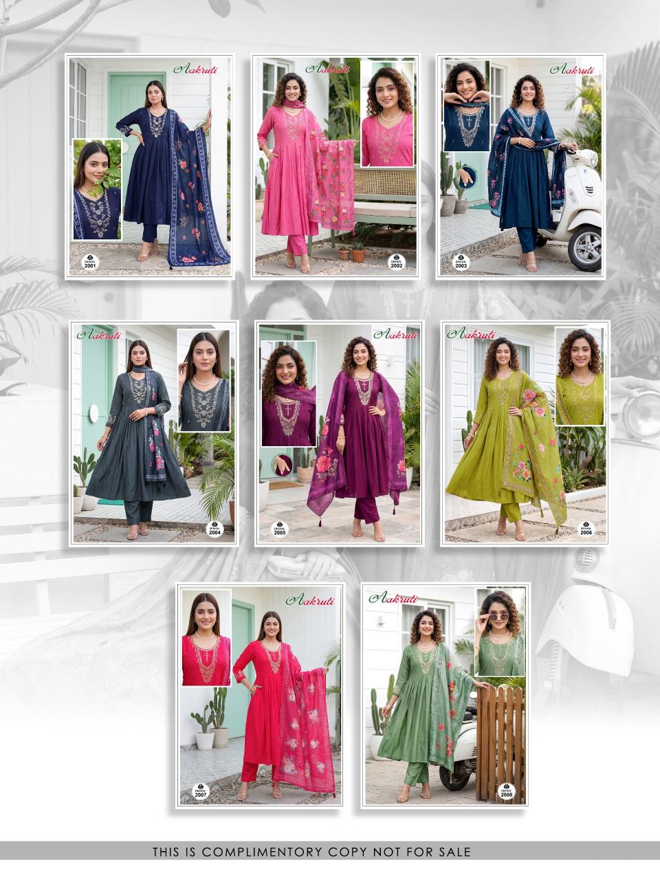 Felocity Aakruti catalog fashid wholesale kurtis