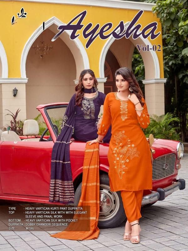 Felocity Ayesha Vol 2 0.2 catalog readymade kurti wholesale market in ahmedabad