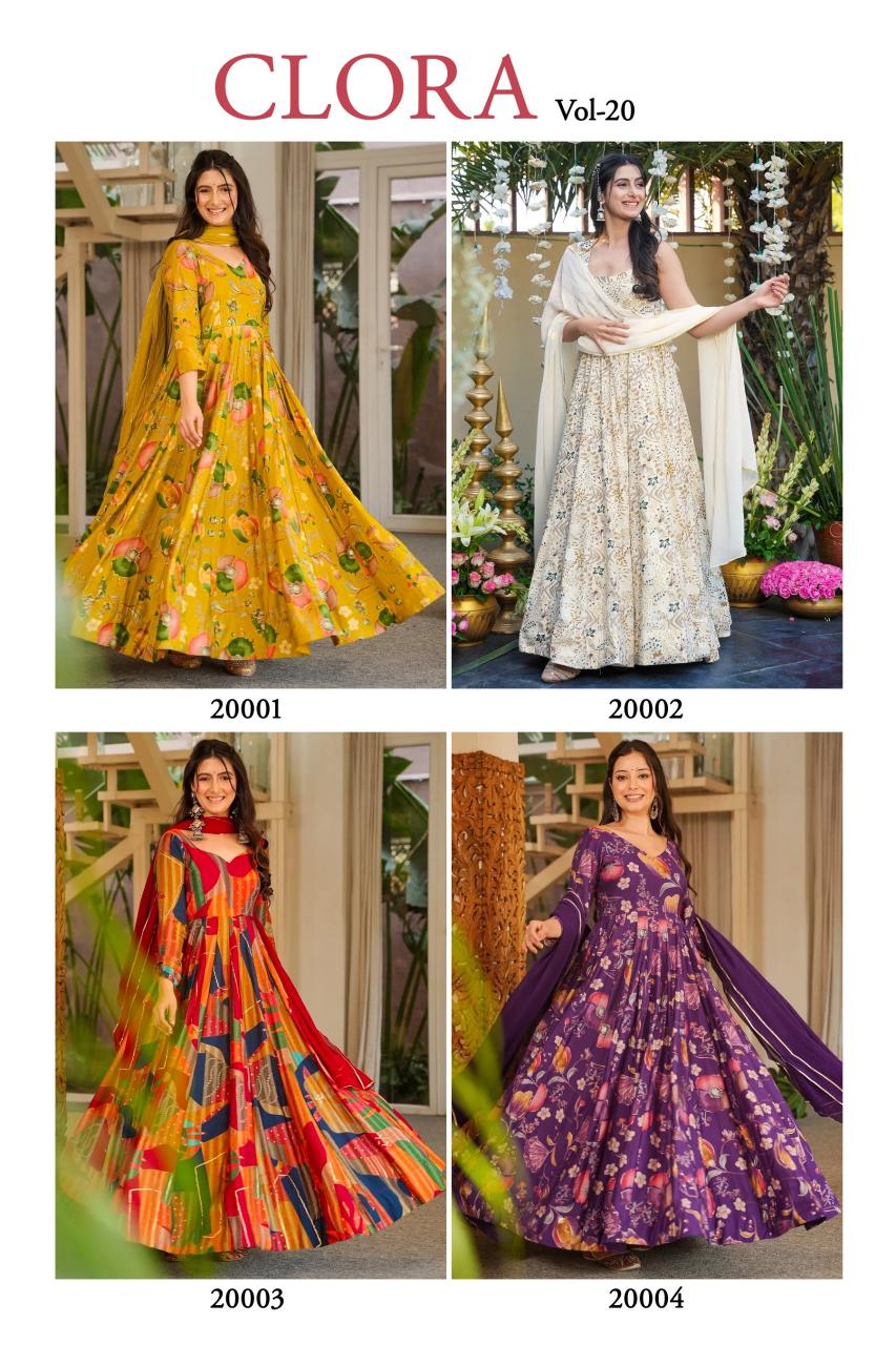 Felocity Clora Vol 20 catalog wholesale market for kurtis in indore