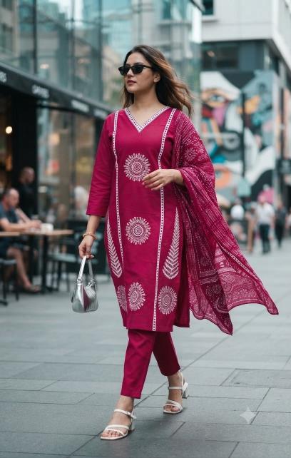 Felocity cotton dhabu vol 9 catalog kurtis for ladies wholesale