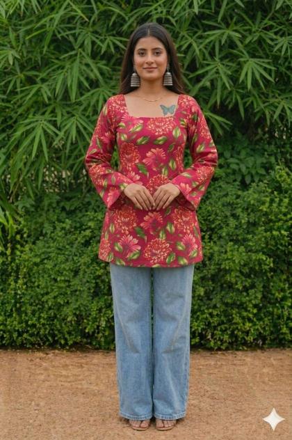 Felocity Cotton vol 264 catalog cotton printed kurtis wholesalers