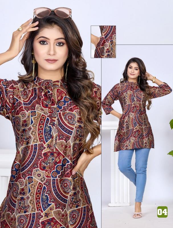 Felocity Cutee Girl catalog ladies kurti tops and jeans wholesaler in mumbai 