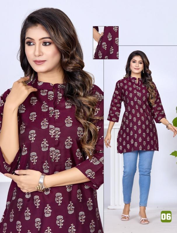 Felocity Cutee Girl catalog ladies kurti tops and jeans wholesaler in mumbai 