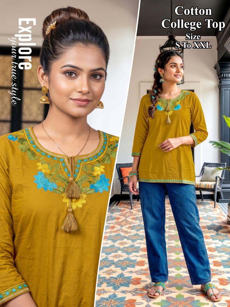 Felocity Dabhu Cotton vol 5 catalog wholesale kurtis in india