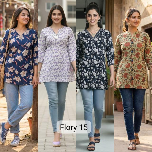 Felocity Flory vol 15 catalog kurti wholesalers in malad east