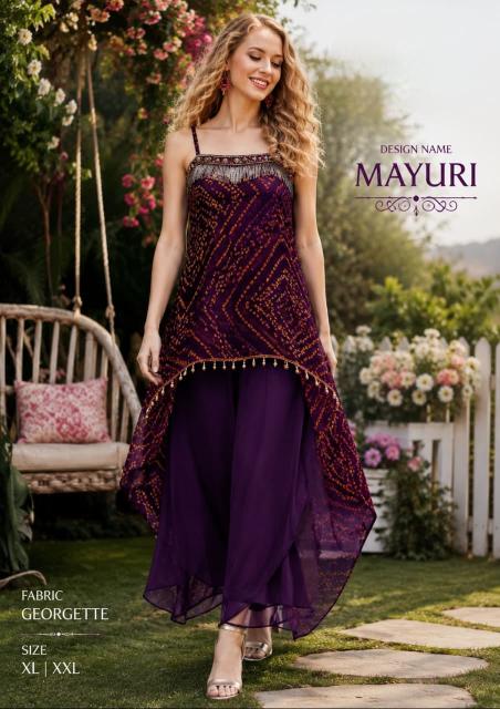 Felocity Georgette vol 3 catalog kurti plazo set wholesale