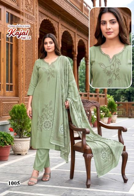 Felocity kajal vol 3 catalog indigo kurtis wholesale