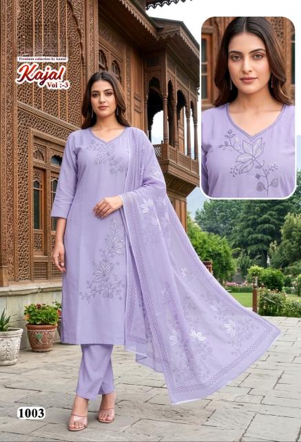 Felocity kajal vol 3 catalog indigo kurtis wholesale