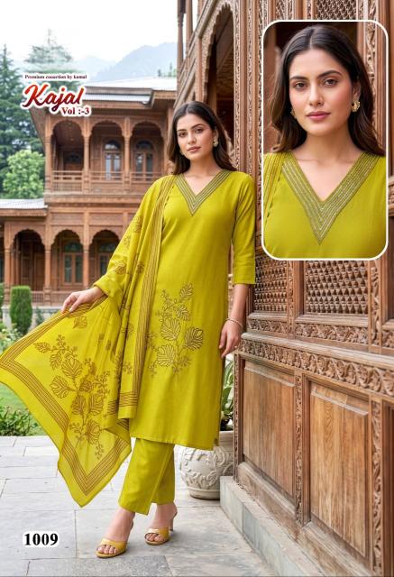Felocity kajal vol 3 catalog indigo kurtis wholesale