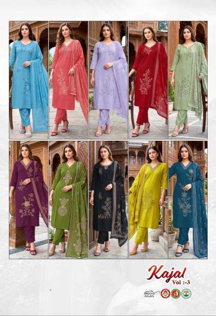 Felocity kajal vol 3 catalog indigo kurtis wholesale
