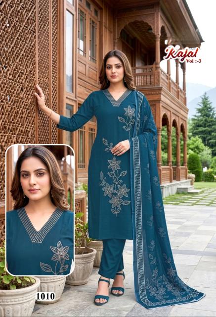 Felocity kajal vol 3 catalog indigo kurtis wholesale