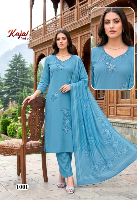 Felocity kajal vol 3 catalog indigo kurtis wholesale