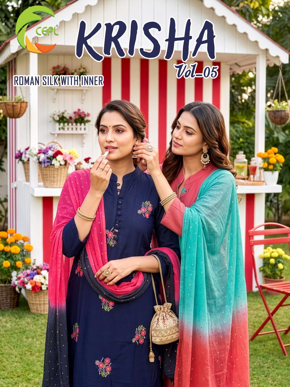 Felocity Krisha vol 5 catalog wholesale kurtis in mumbai with prince