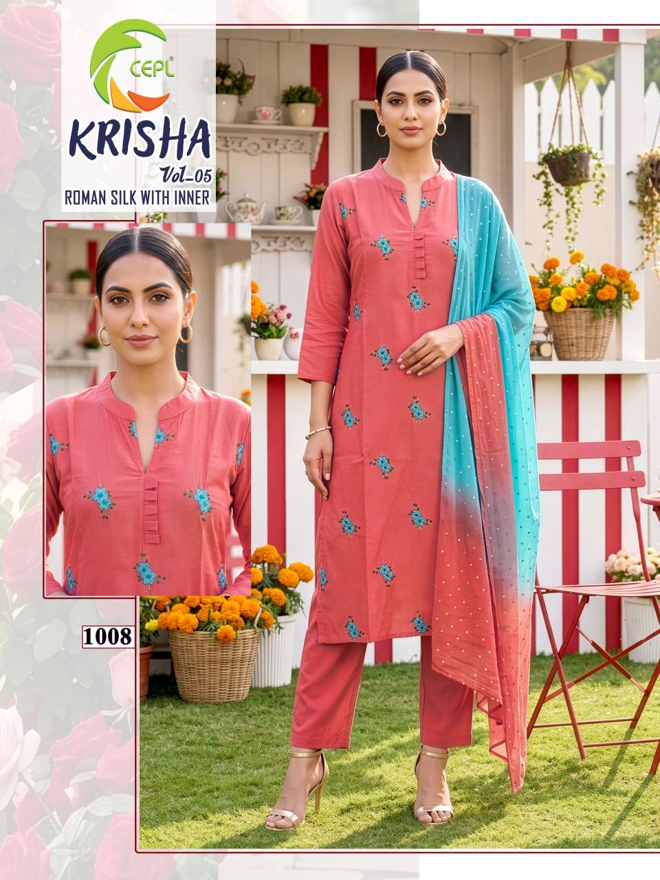 Felocity Krisha vol 5 catalog wholesale kurtis in mumbai with prince