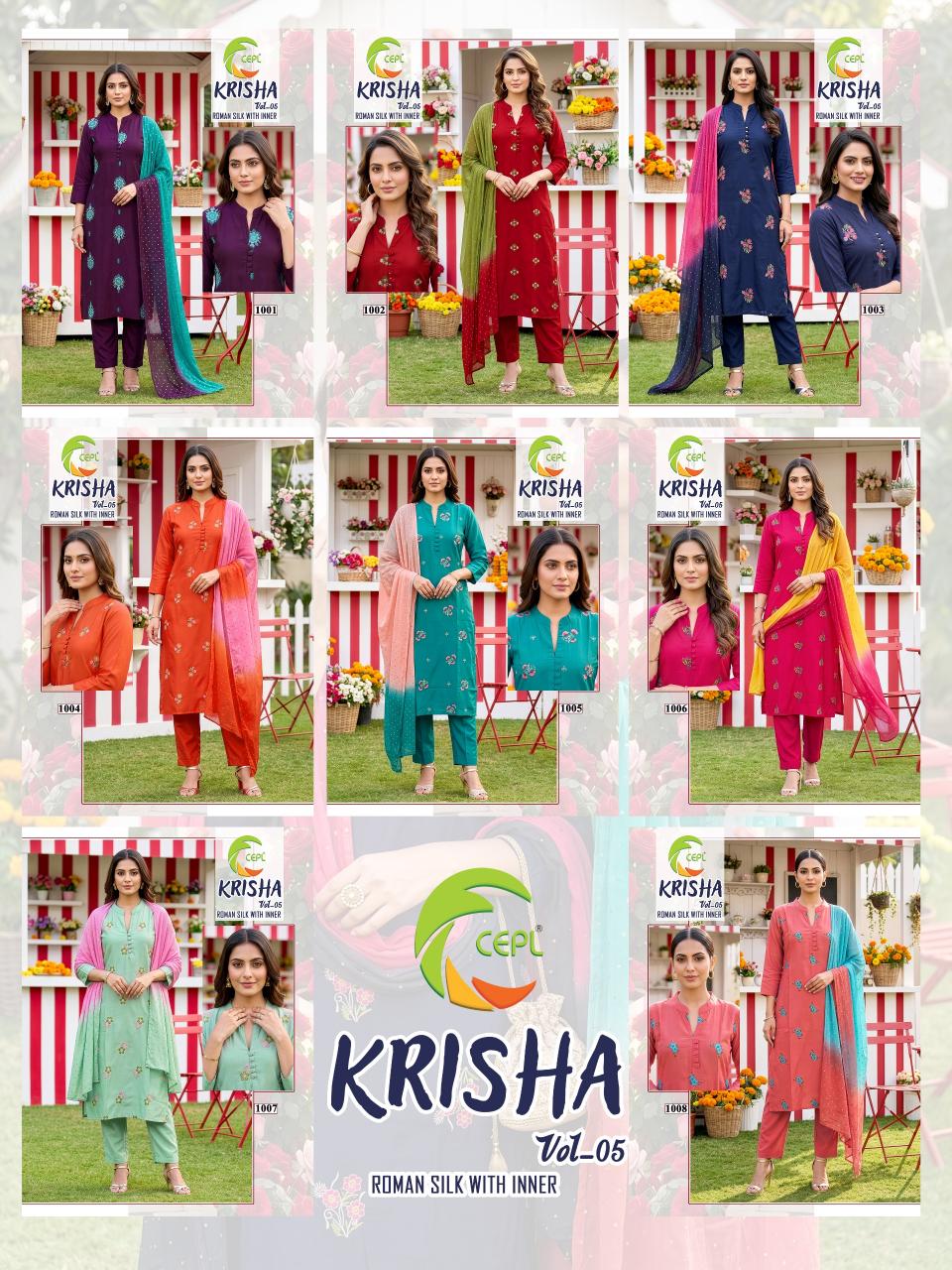 Felocity Krisha vol 5 catalog wholesale kurtis in mumbai with prince