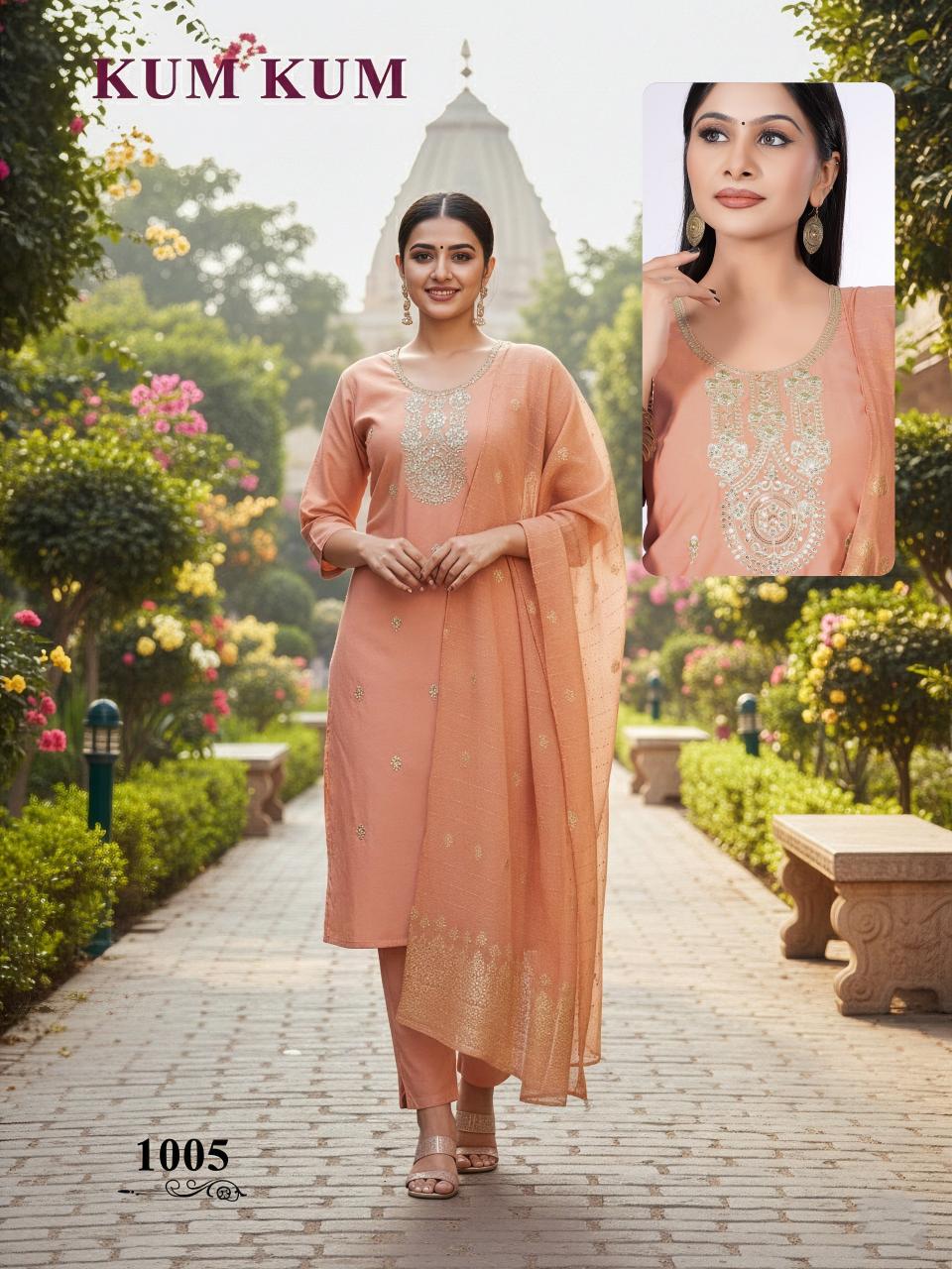Felocity Kum Kum catalog f kurtis wholesale 