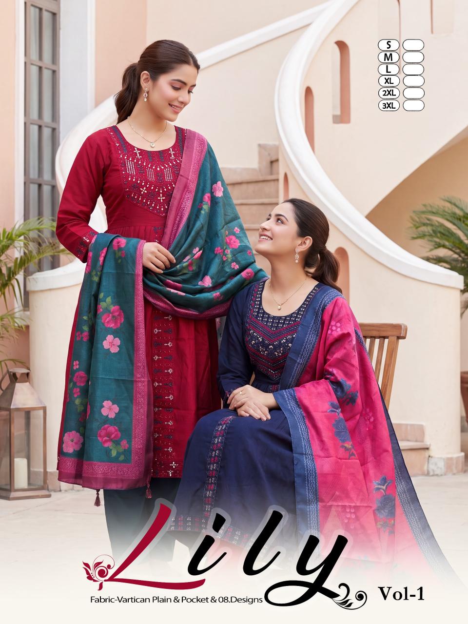 Felocity Lily catalog rung kurtis wholesale