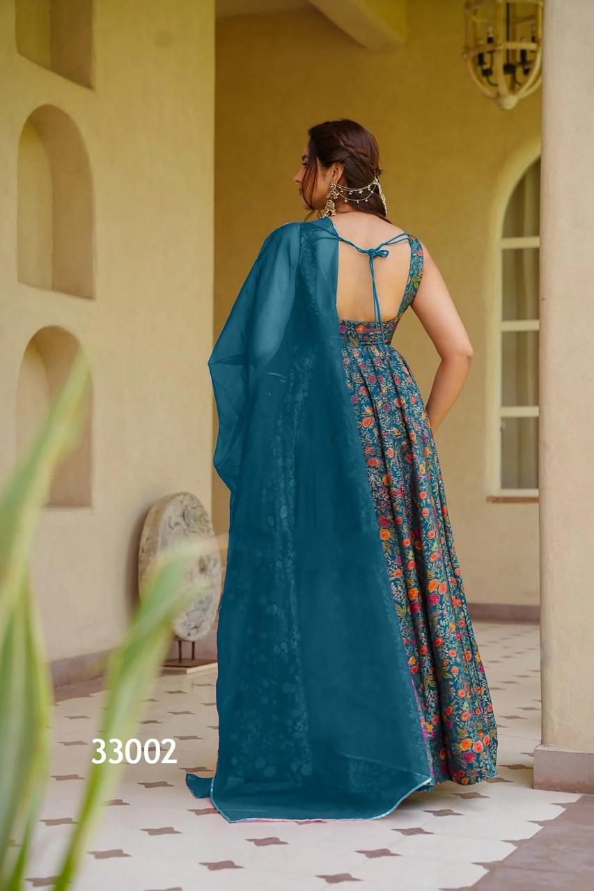 Felocity Lucaya vol 33 catalog raw silk anarkali kurtis wholesale