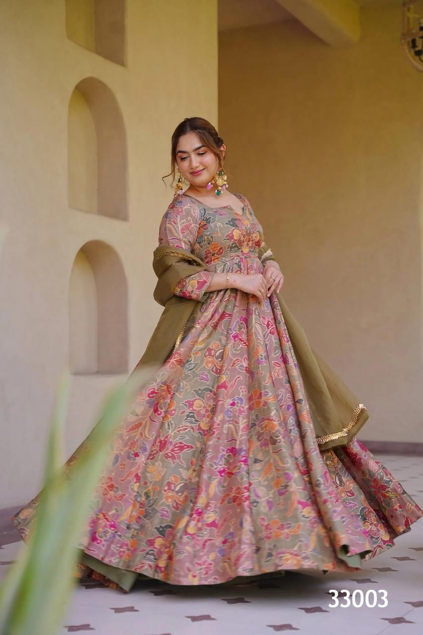 Felocity Lucaya vol 33 catalog raw silk anarkali kurtis wholesale