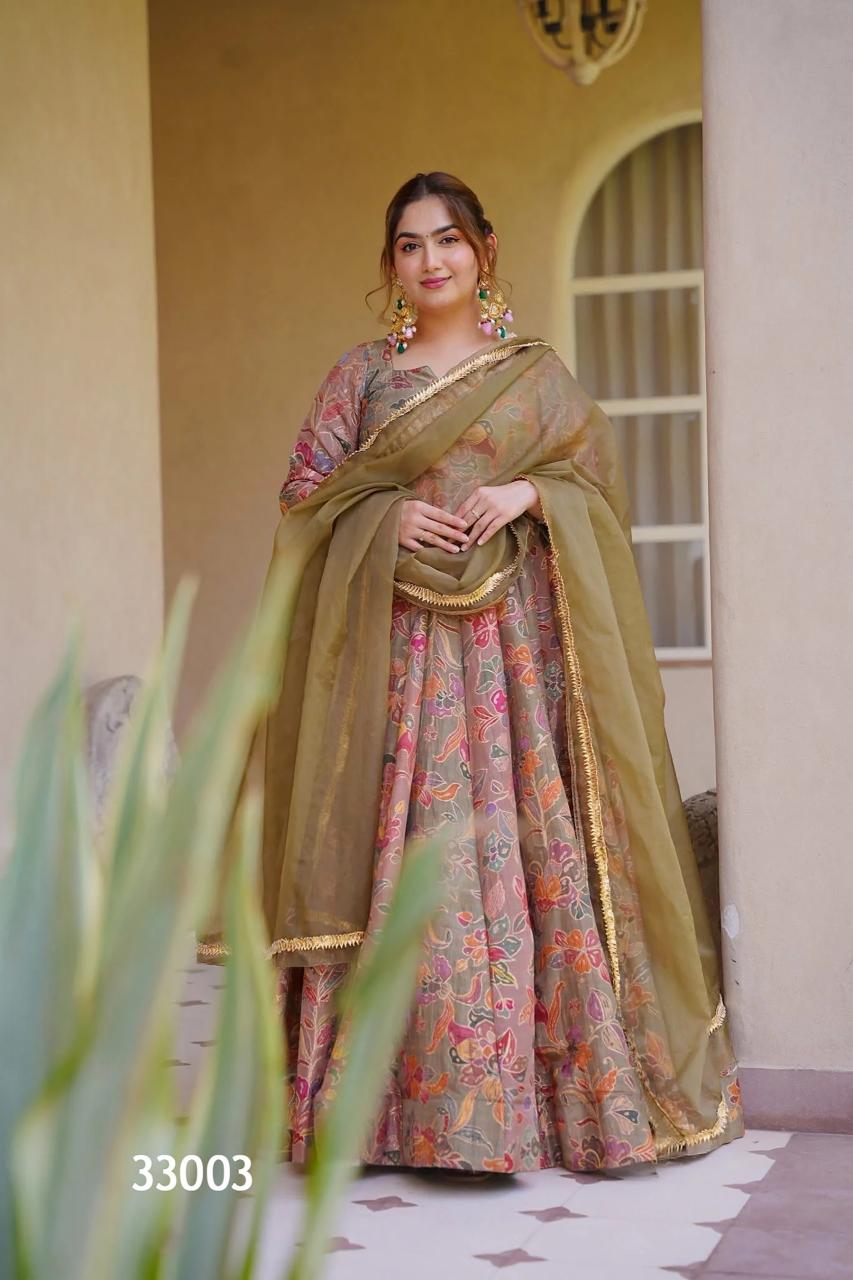Felocity Lucaya vol 33 catalog raw silk anarkali kurtis wholesale