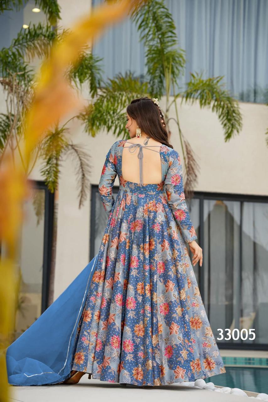 Felocity Lucaya vol 33 catalog raw silk anarkali kurtis wholesale