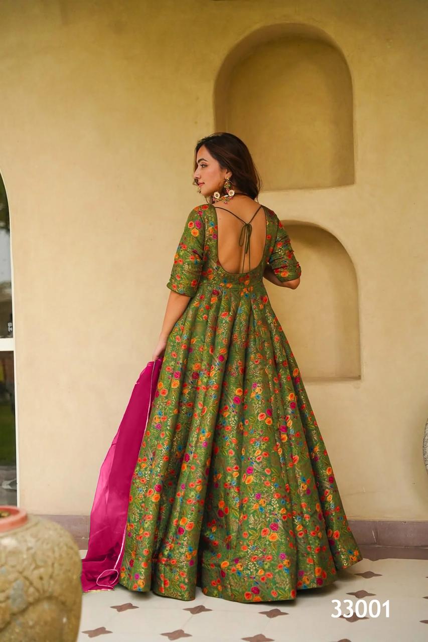 Felocity Lucaya vol 33 catalog raw silk anarkali kurtis wholesale