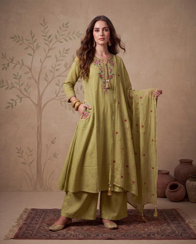 Felocity Mul chanderi vol 3 catalog kurti wholesaler in bhubaneswar