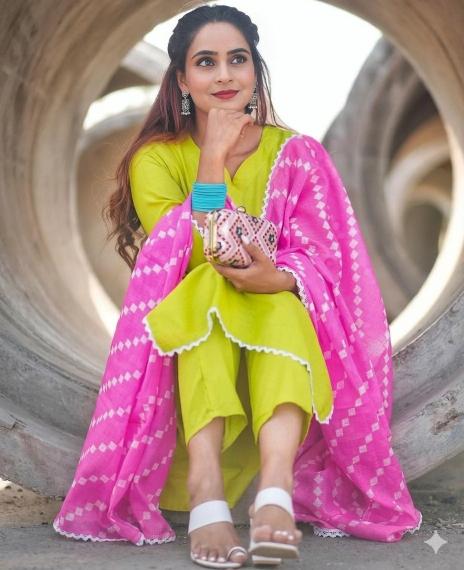 Felocity Rayon Slub vol 25 Parroat Green catalog best kurti wholesale online shopping