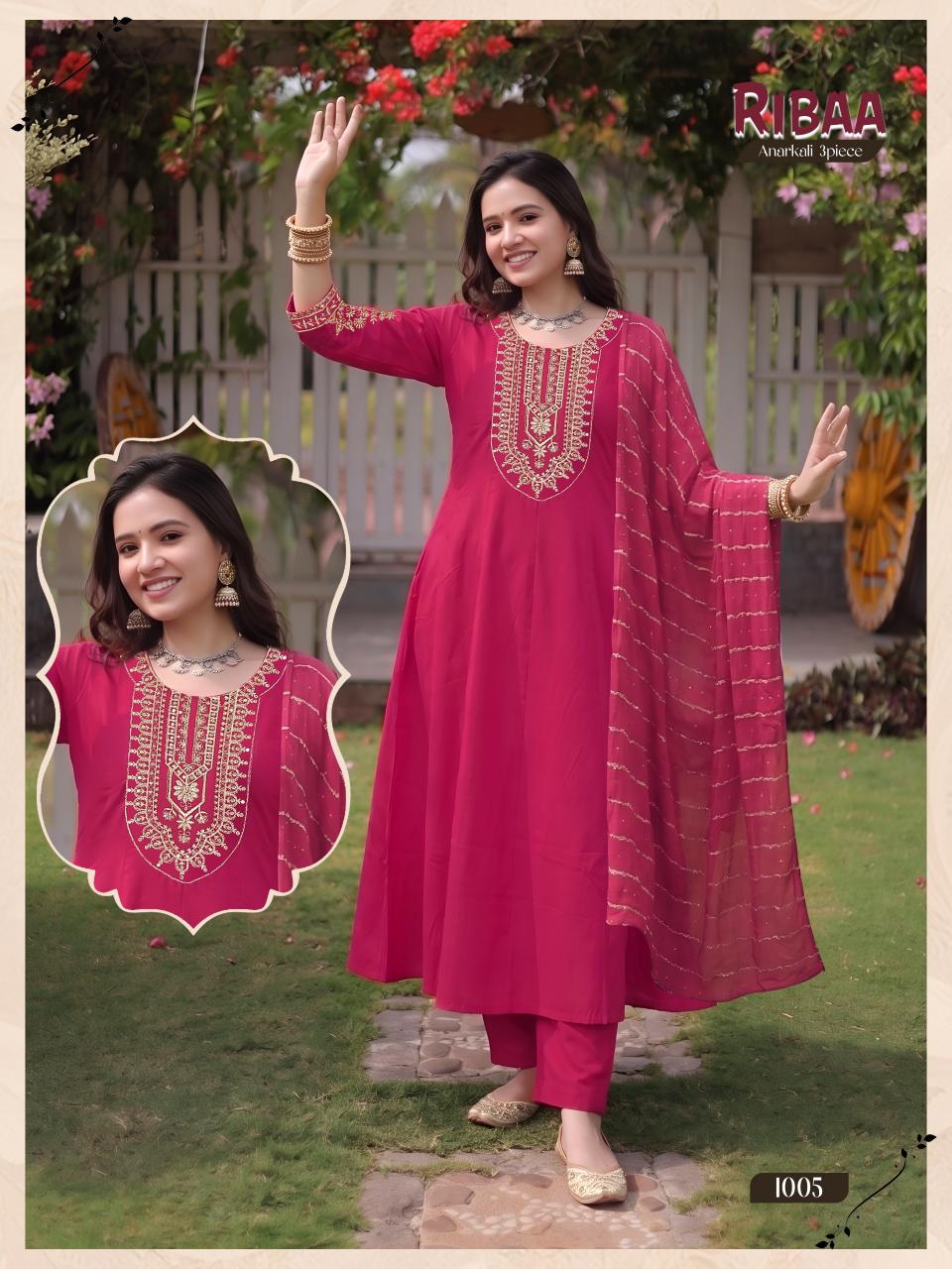 Felocity Ribaa catalog designer kurtis wholesalers manufacturers in kolkata kolkata west bengal