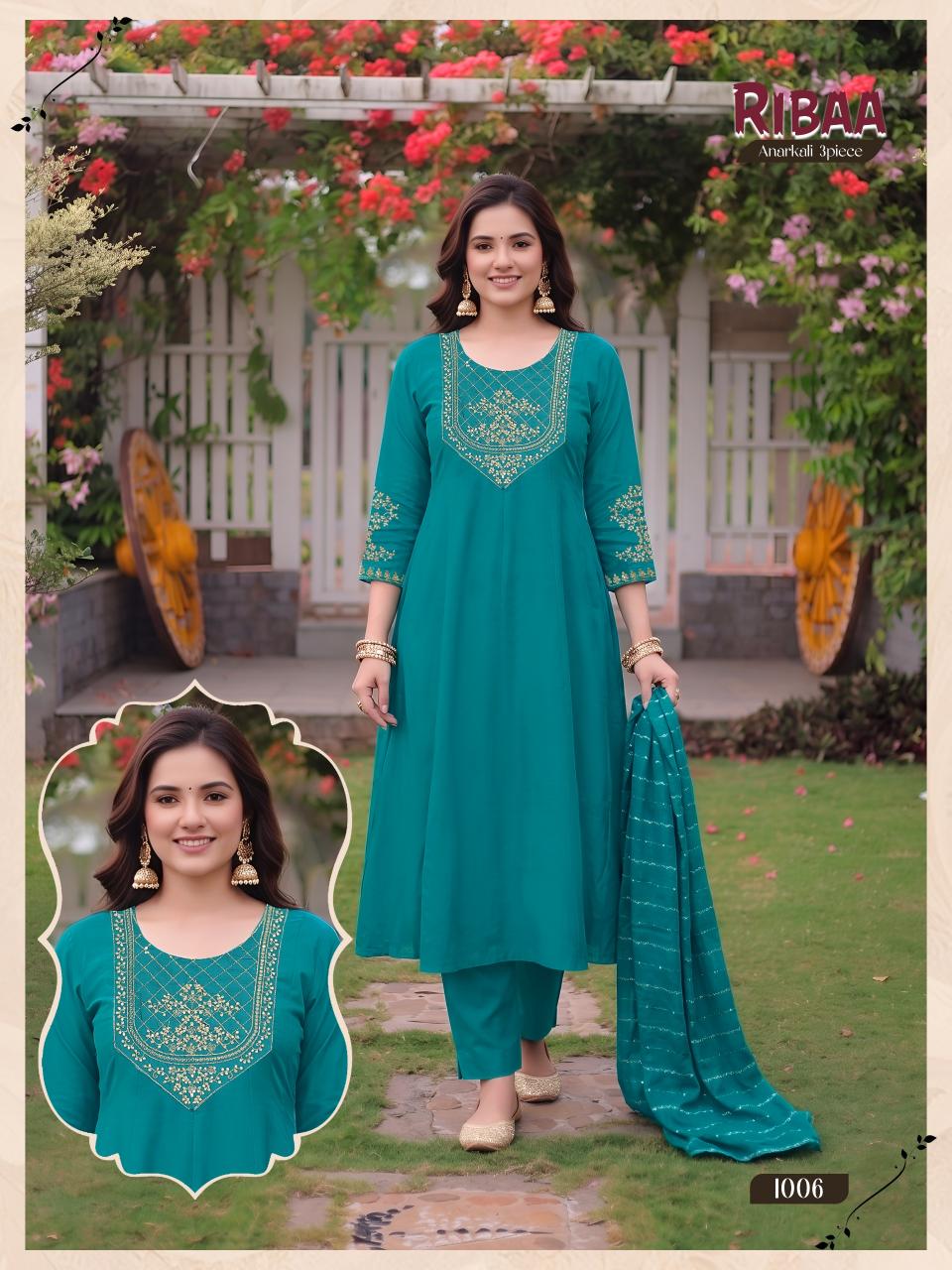 Felocity Ribaa catalog designer kurtis wholesalers manufacturers in kolkata kolkata west bengal