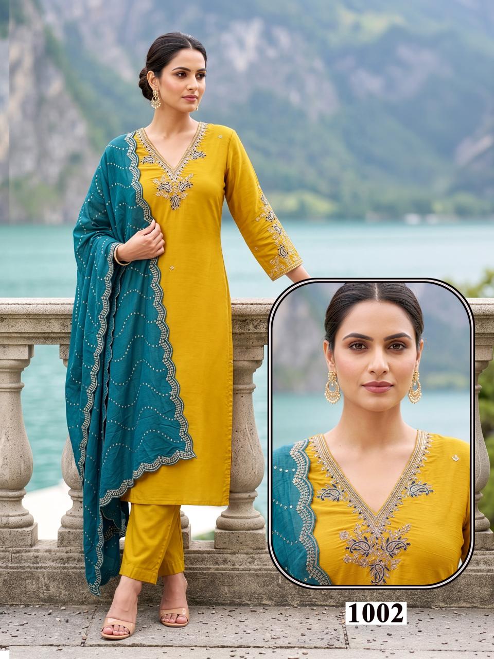 Felocity Roman silk vol 23 catalog designer kurti wholesaler in ahmedabad