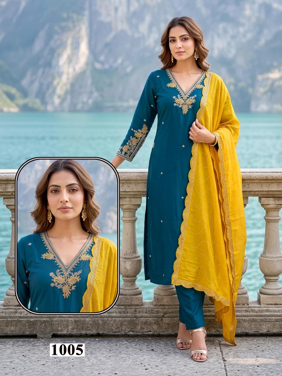 Felocity Roman silk vol 24 catalog designer kurtis wholesalers manufacturers in kolkata