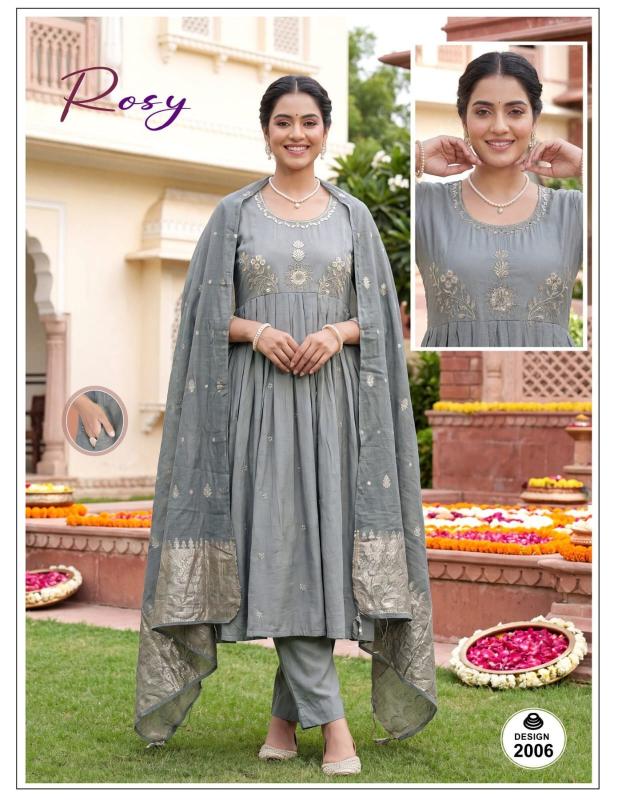 Felocity Rosy vol 2 catalog anarkali kurtis wholesale market in mumbai