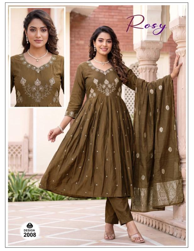 Felocity Rosy vol 2 catalog anarkali kurtis wholesale market in mumbai